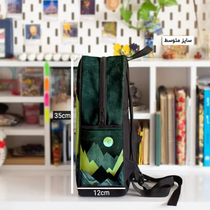 کوله پشتی روز مره طرح پاپ آرت منظره - Image 2