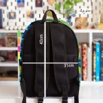 کوله پشتی طرح آقای ونگوگ و جامدادی - Image 4
