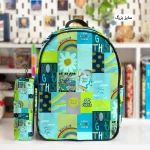کوله پشتی طرح انرژی مثبت و جامدادی - Image 2