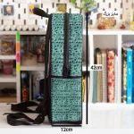 کوله پشتی طرح نوت موسیقی و جامدادی - Image 3
