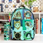 کوله پشتی طرح گوربا و جامدادی - Image 2